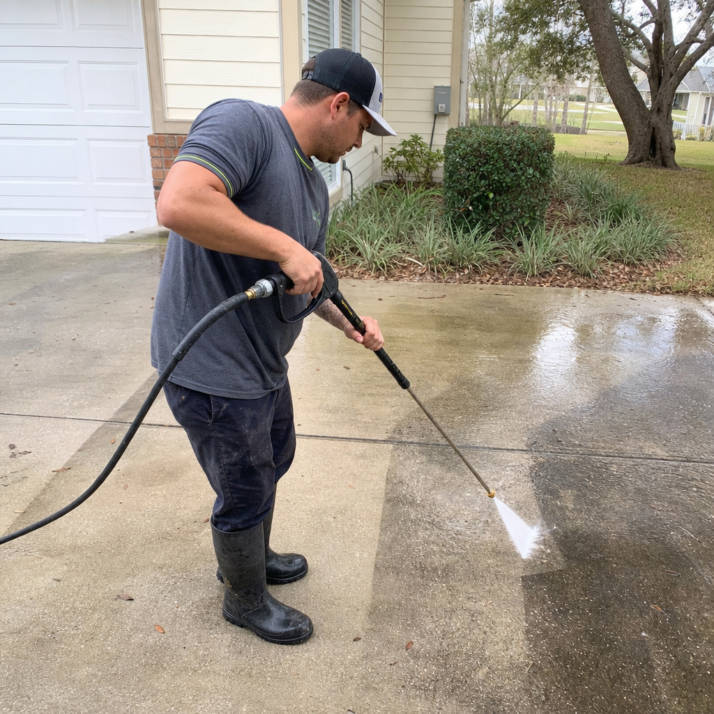 Concrete Cleaning in Jacksonville