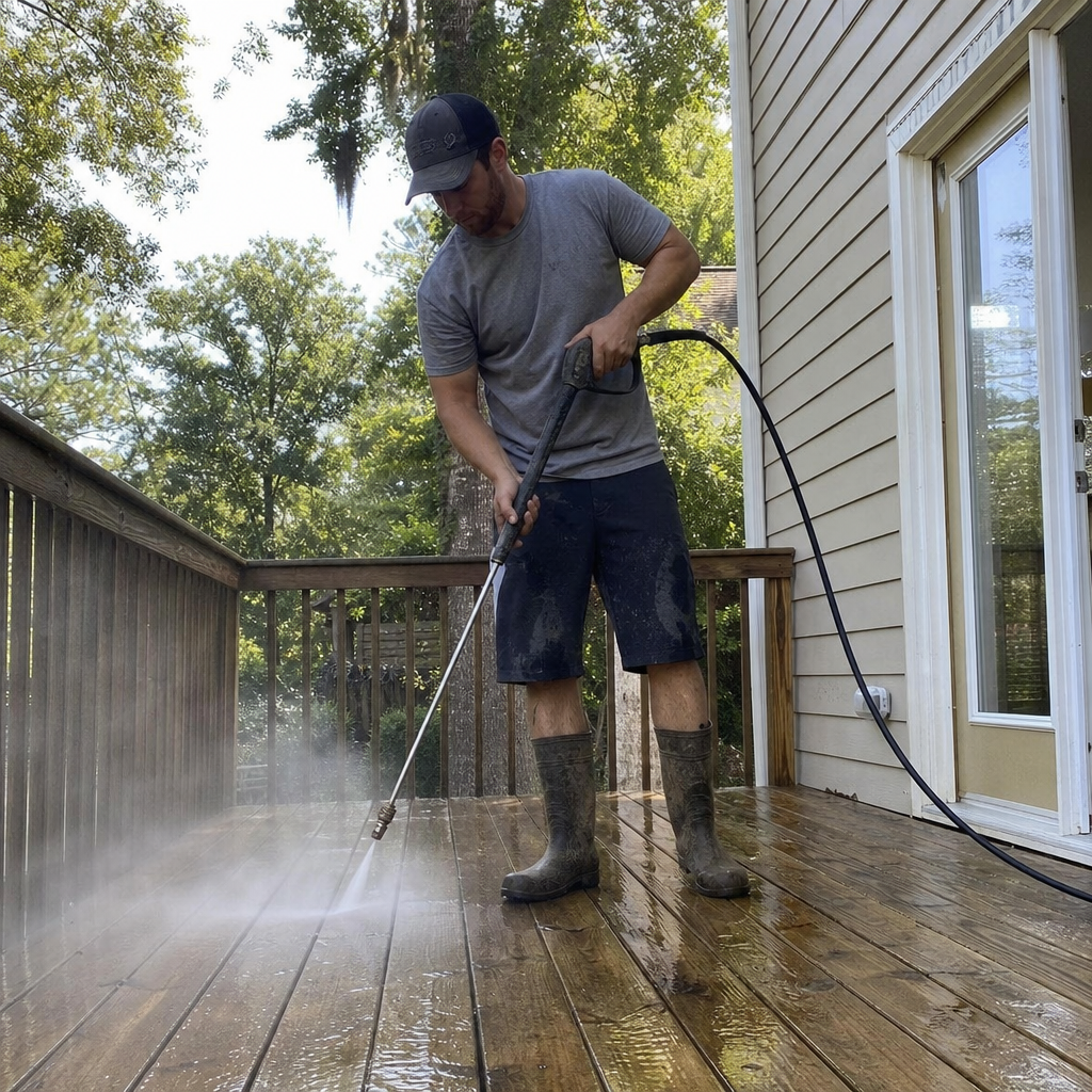 Deck Washing in Jacksonville