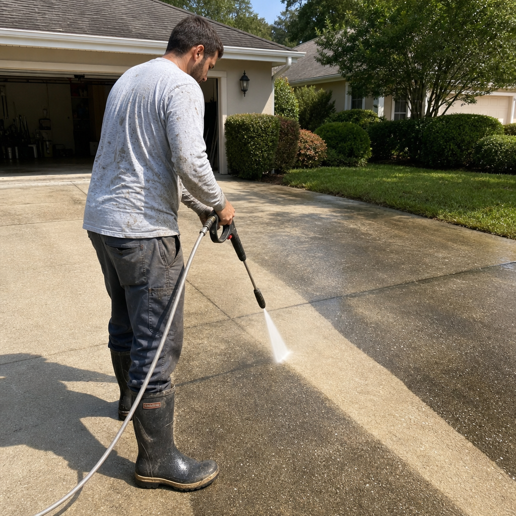 Driveway Cleaning in Jacksonville