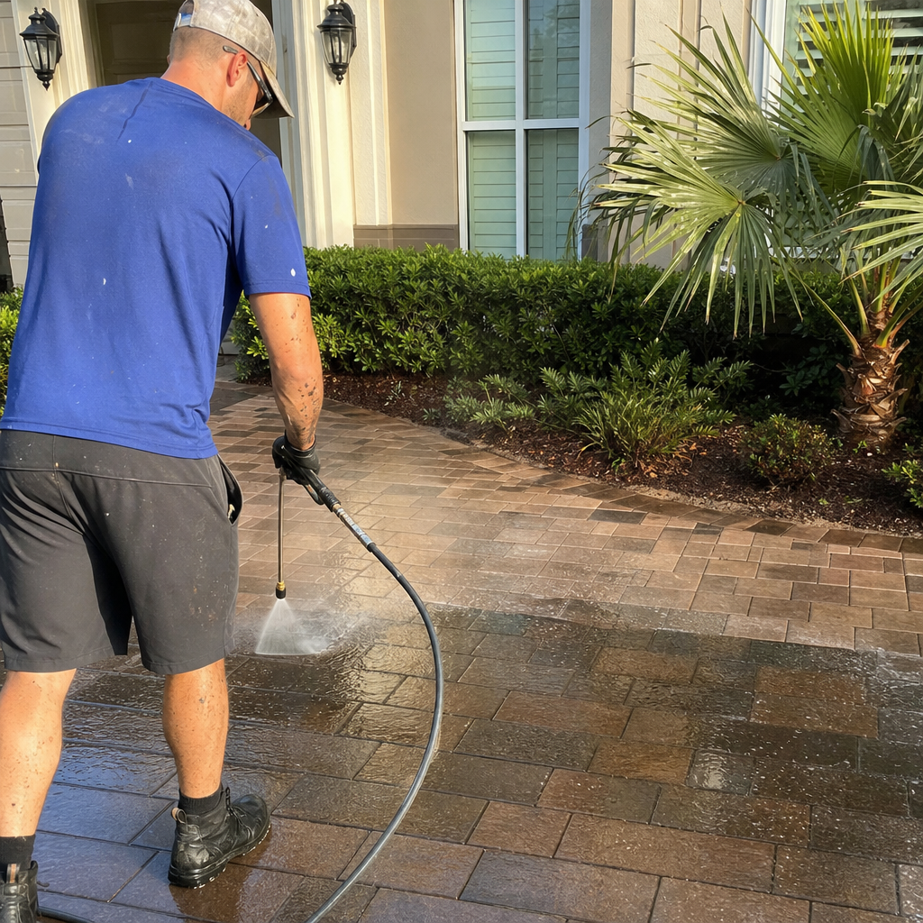 Paver Sealing in Jacksonville